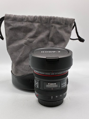Obiettivo canon 15mm - 8-15mm, 1:4l