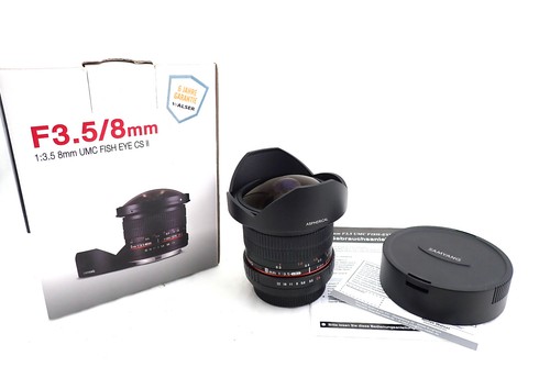 Samyang 8mm umc - f3.5, fisheye