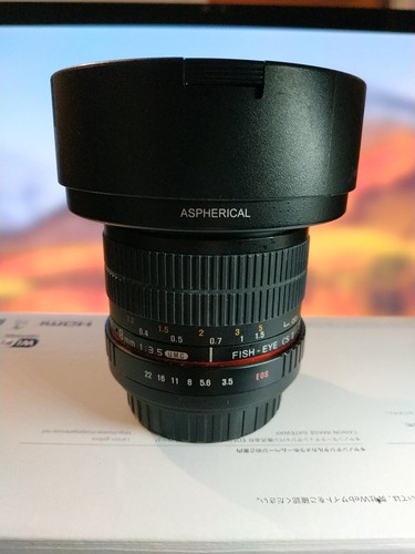 Samyang obiettivo fisheye mm - samyang, 8