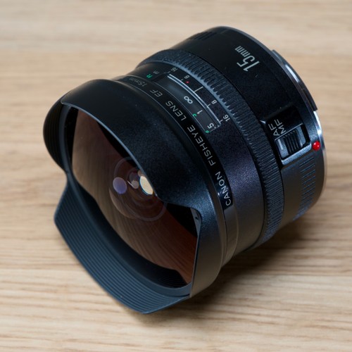 Canon 15mm 8 fisheye - canon, f/2.8