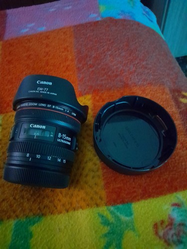 Obiettivo canon fisheye - obiettivo,