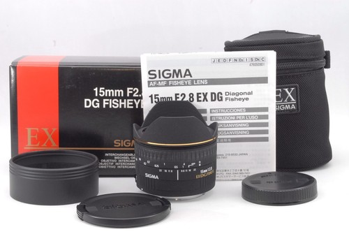 Fisheye diagonale sigma mm - 15,
