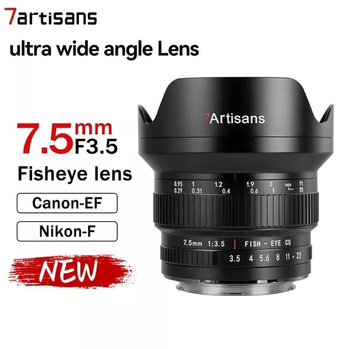 7artisans obiettivo mm - 7,5,